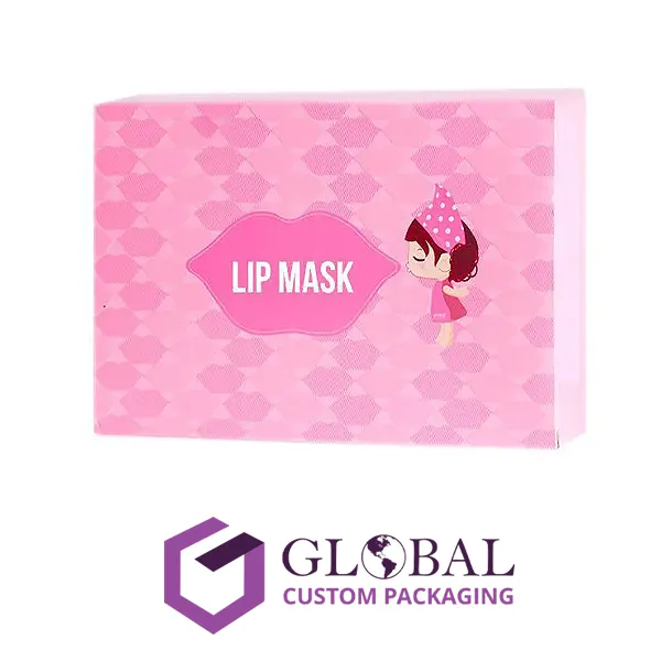 Wholesale Custom Printed Lip Mask Boxes