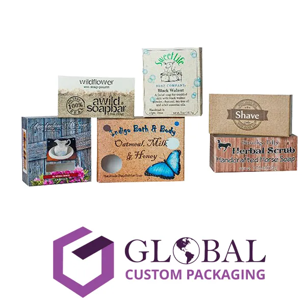 Buy Custom Printed Bath Soap Packaging