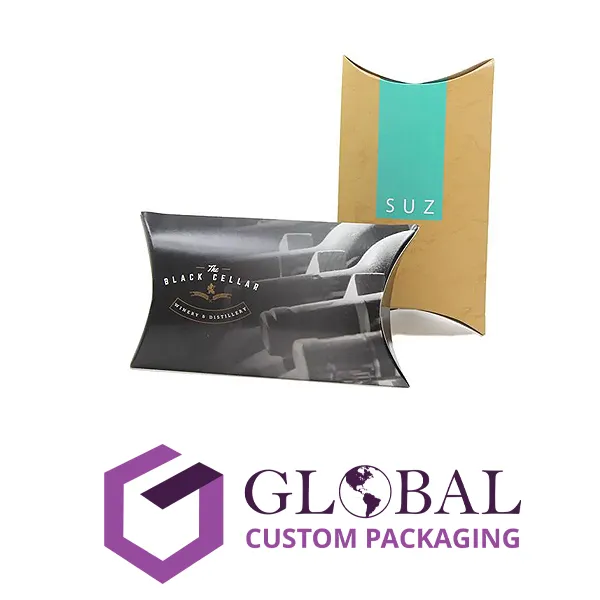 Custom Logo Pillow Boxes