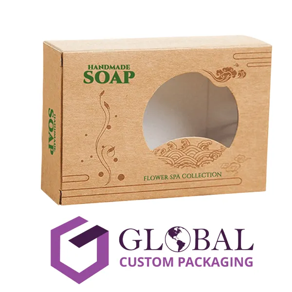 Buy Wholesale Custom Printed Soap Die Cut Packaging Boxes