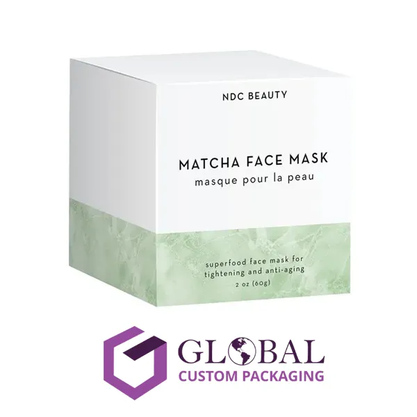 Custom Printed Skin Care Beauty Mask Packaging Boxes