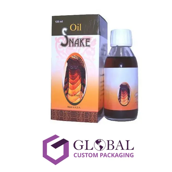 Custom Printed Snake Oil Packaging