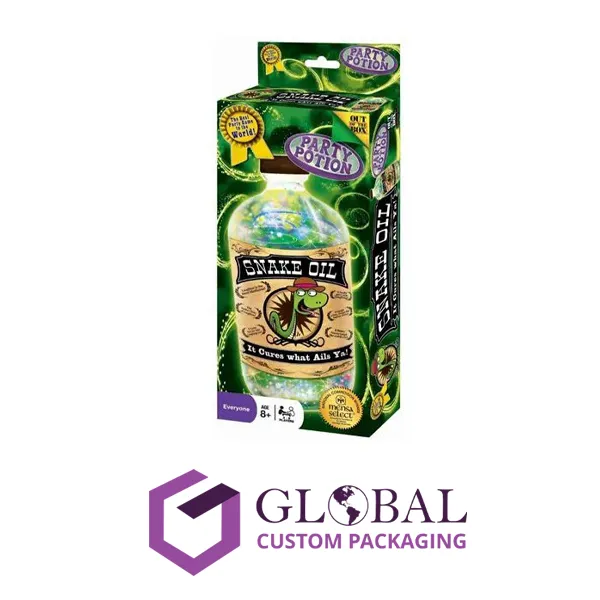 Custom Printed Snake Oil Packaging