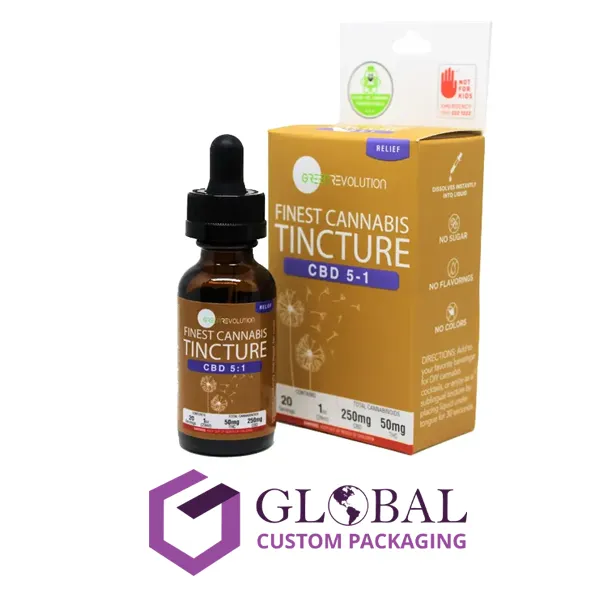 Custom Tincture Packaging Boxes