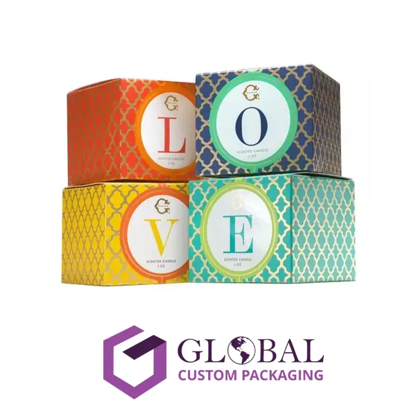 Order Bulk Custom Candle Packaging Boxes