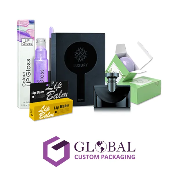 Custom Printed Skin Care Beauty Packaging Boxes