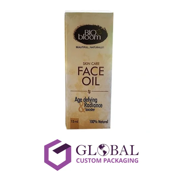 Skin Care Oil Boxes