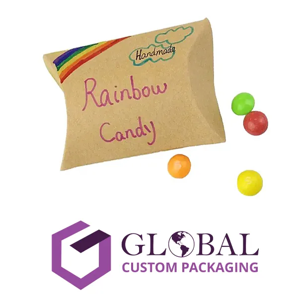 Custom Logo Pillow Boxes