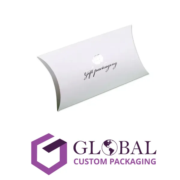 Custom White Pillow Boxes