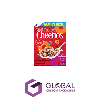 Custom Fruit Nut Cereal Boxes