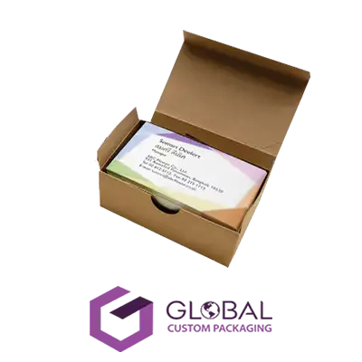Custom Printed Business Card Packaging Boxes