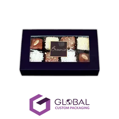 Custom Chocolate Brownie Boxes
