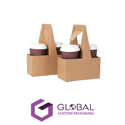 Custom Printed Coffee Take Away Packaging Boxes