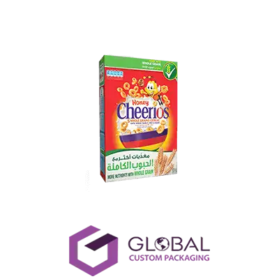 Custom Logo Cereal Packaging Boxes