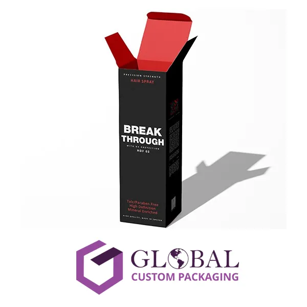 Custom Hairspray Boxes