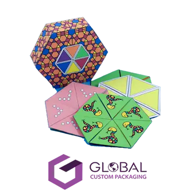 Hexagon Printed Boxes