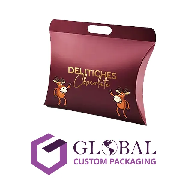 Buy Custom Luxury Pillow Packaging Boxes
